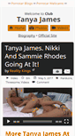 Mobile Screenshot of clubtanyajames.com